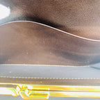 Celine Macadam Pattern Bifold Wallet Vintage Brown — view 7