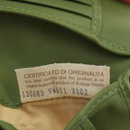 Bottega Veneta Intrecciato Handbag Khaki Calfskin — view 8