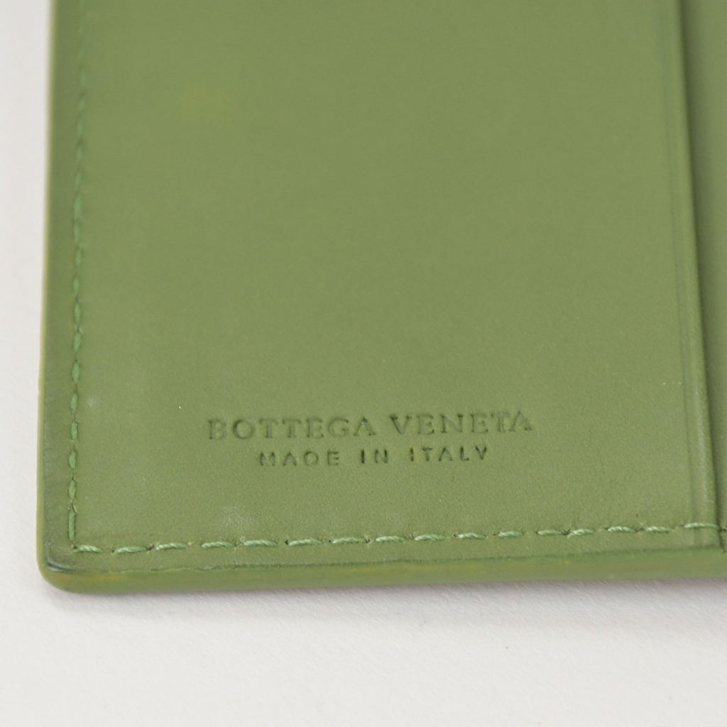 Bottega Veneta Intrecciato Handbag Khaki Calfskin — view 7
