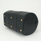 Hermes All Day Boston Bag Ardennes Noir Black Gold — view 5
