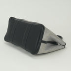 Hermes Garden Party PM 36 Tote Buffalo Noir Black Silver Handbag — view 5