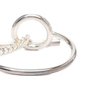 Hermes Croisette Bracelet Silver — view 3