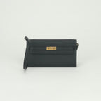 Hermes Kelly Wallet To Go Epsom Noir Black Gold Veau