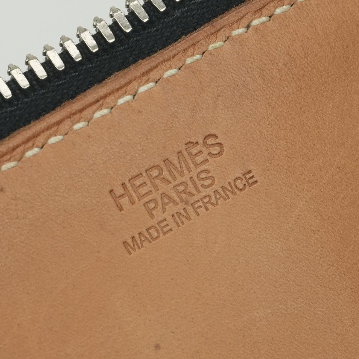 Hermes Paris Bombay 40 Boston Bag Epsom Noir Black Silver Veau — view 7