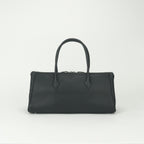 Hermes Paris Bombay 40 Boston Bag Epsom Noir Black Silver Veau — view 3