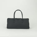 Hermes Paris Bombay 40 Boston Bag Epsom Noir Black Silver Veau