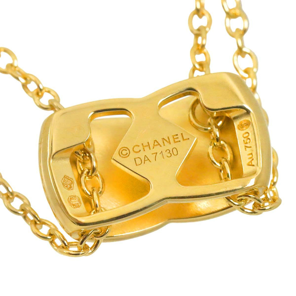 Chanel Coco Crush Necklace 40 18k YG Yellow Gold 750 Certificate — view 4