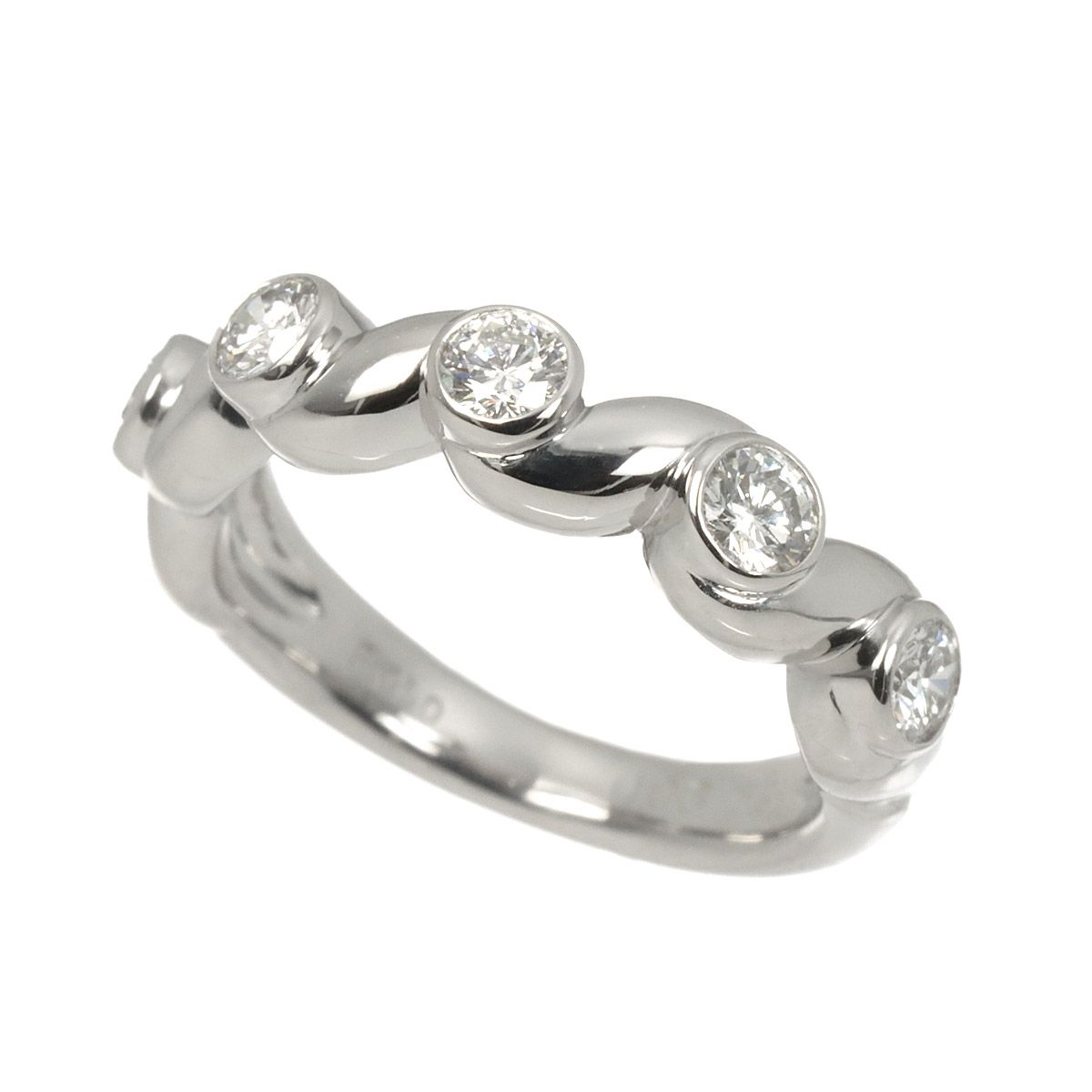 Dior Ring Diamond Pt Platinum — view 4