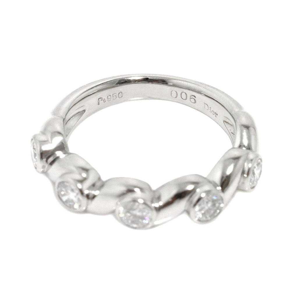 Dior Ring Diamond Pt Platinum — view 3