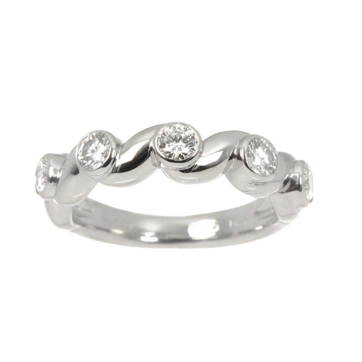 Dior Ring Diamond Pt Platinum — view 2