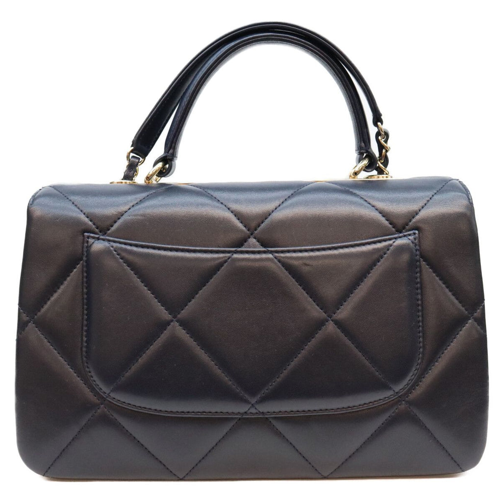 Chanel Black Lambskin Gold CC 2-Way — view 3