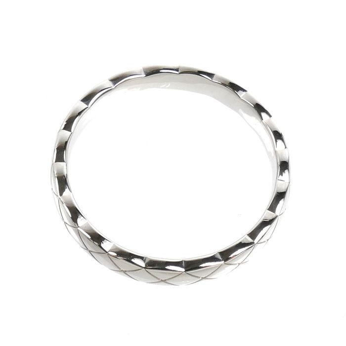 Chanel 18k White Gold Coco Crush Ring — view 4