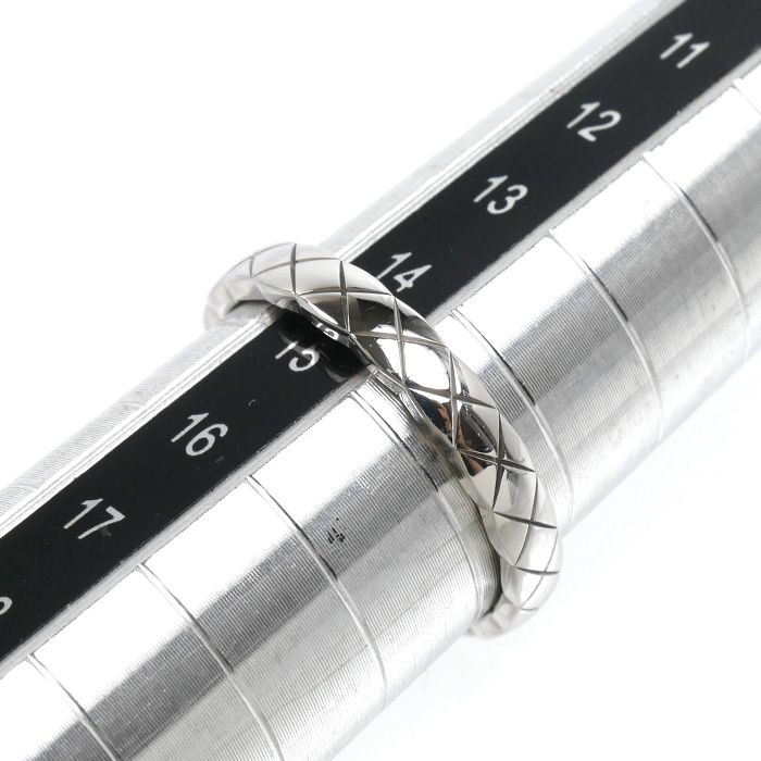 Chanel 18k White Gold Coco Crush Ring — view 6