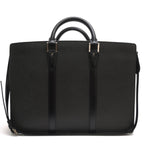 Louis Vuitton Briefcase Business Leather Black Porte Documents Lozan 2-Way