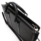 Louis Vuitton Briefcase Business Leather Black Porte Documents Lozan 2-Way — view 5