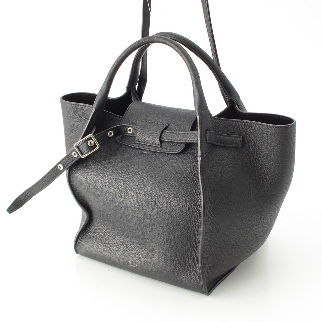 Celine Phoebe Philo Era Big Bag Small 2-Way Handbag Black — view 2