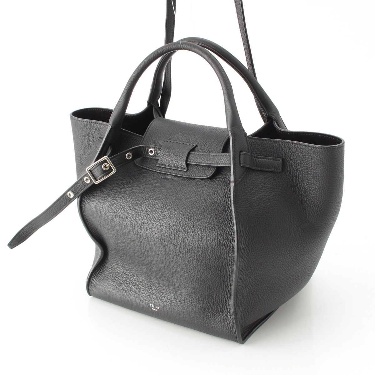 Celine Phoebe Philo Era Big Bag Small 2-Way Handbag Black — view 2