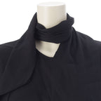 Hermes Rayon Silk Sleeveless Dress Black 34 — view 5