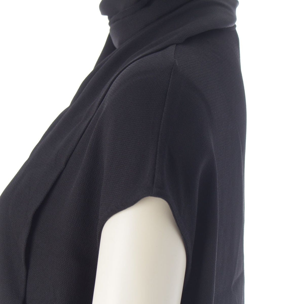 Hermes Rayon Silk Sleeveless Dress Black 34 — view 7