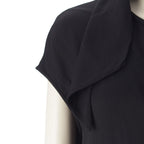 Hermes Rayon Silk Sleeveless Dress Black 34 — view 6