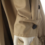 Dior Cotton Pleated Dress Belt Beige 32 — view 6
