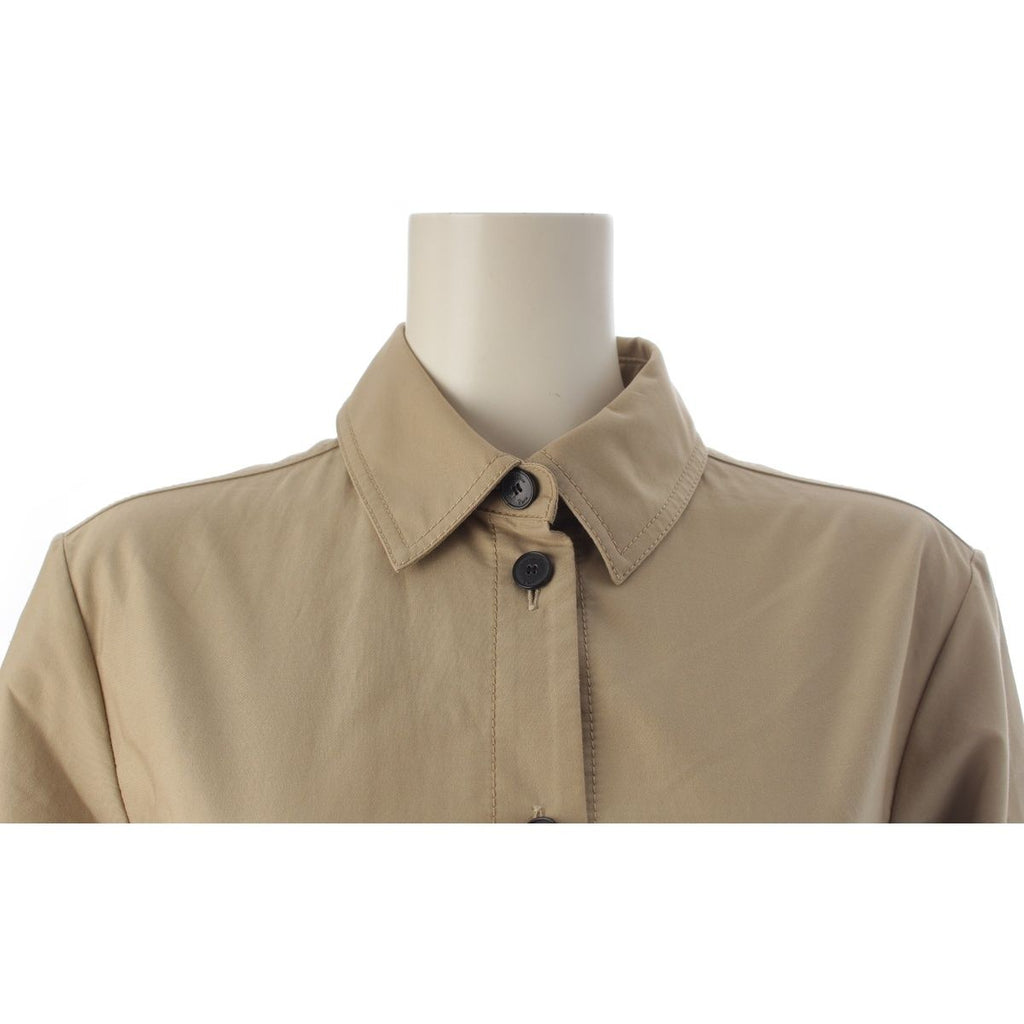 Dior Cotton Pleated Dress Belt Beige 32 — view 5