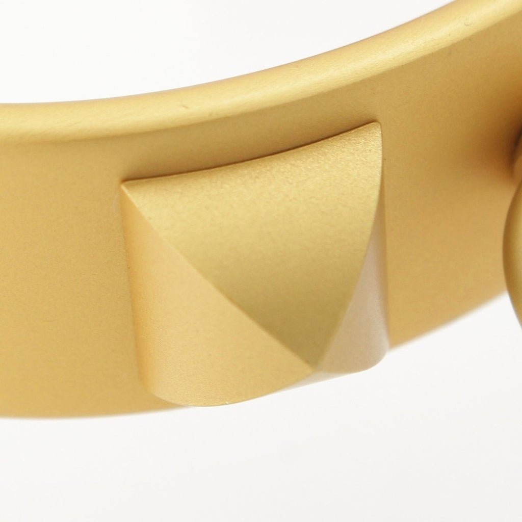 Hermes Collier de Chien Bangle Bracelet Gold — view 7