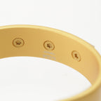 Hermes Collier de Chien Bangle Bracelet Gold — view 8