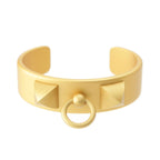 Hermes Collier de Chien Bangle Bracelet Gold