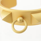 Hermes Collier de Chien Bangle Bracelet Gold — view 6