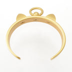 Hermes Collier de Chien Bangle Bracelet Gold — view 5