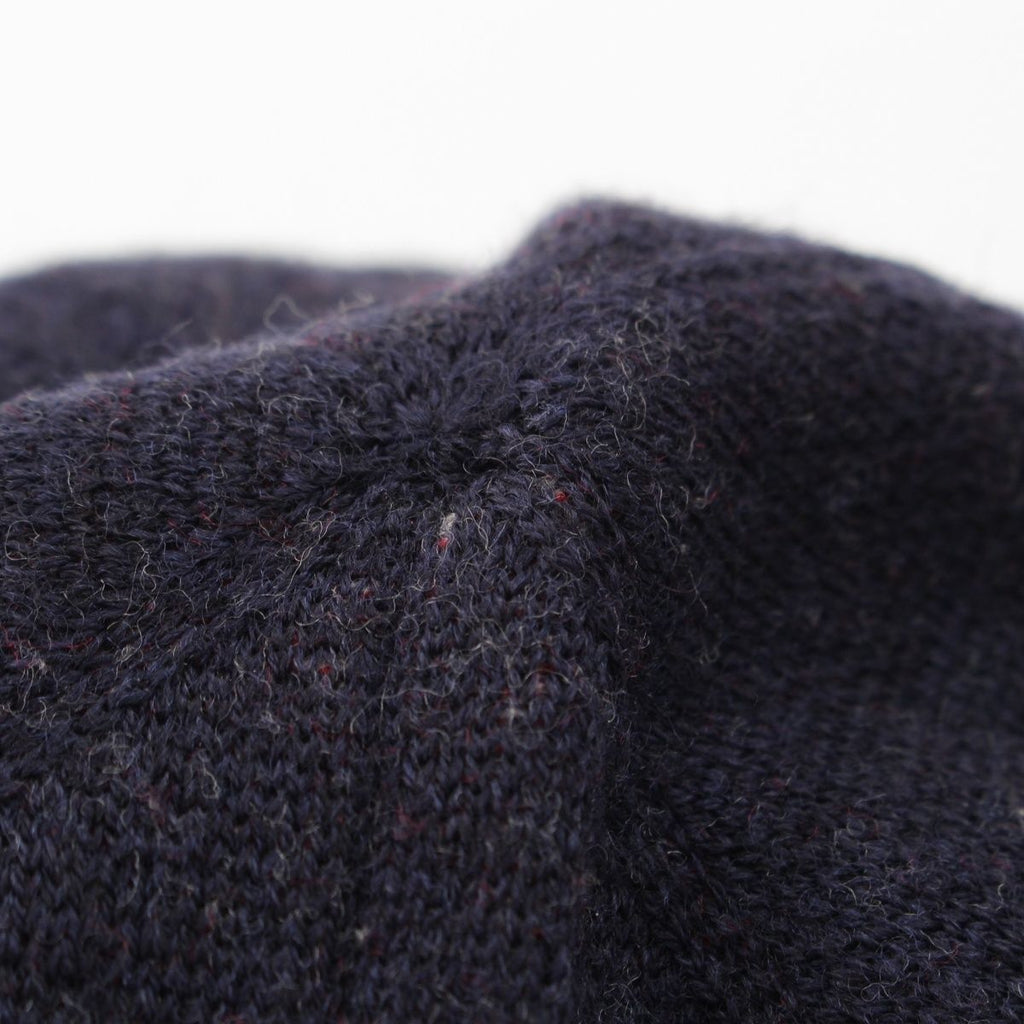 Louis Vuitton Wool Bonnet Traves Knit Cap Beanie Hat Navy Gray — view 6