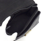 Louis Vuitton Handbag Georges BB Black Monogram Empreinte Leather Gold — view 5