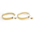 Louis Vuitton Earrings Hoop Nanogram — view 2