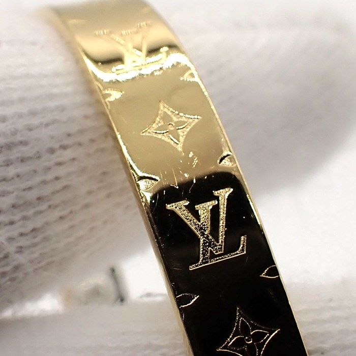 Louis Vuitton Earrings Hoop Nanogram — view 4