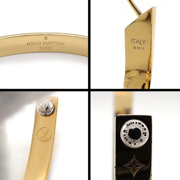Louis Vuitton Earrings Hoop Nanogram — view 3