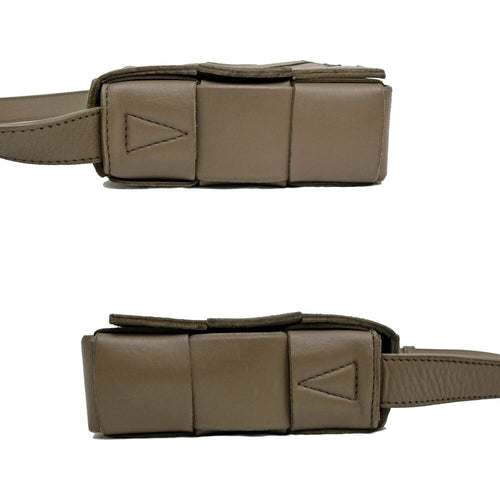 Bottega Veneta Cassette Brown Leather Shoulder — view 2