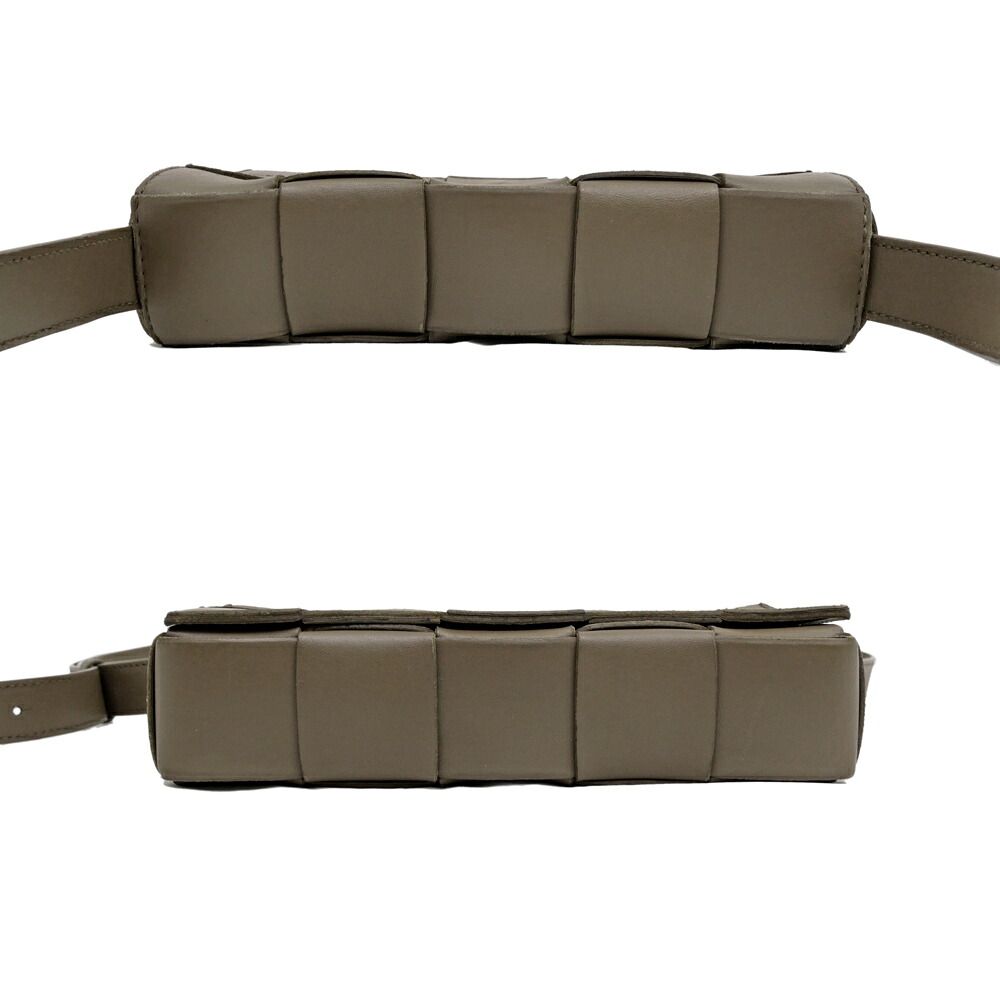 Bottega Veneta Cassette Brown Leather Shoulder — view 3