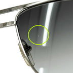 Louis Vuitton Sunglasses Metal Acetate Damier Attitude Aljan Silver Gray 16 — view 8