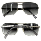 Louis Vuitton Sunglasses Metal Acetate Damier Attitude Aljan Silver Gray 16 — view 4