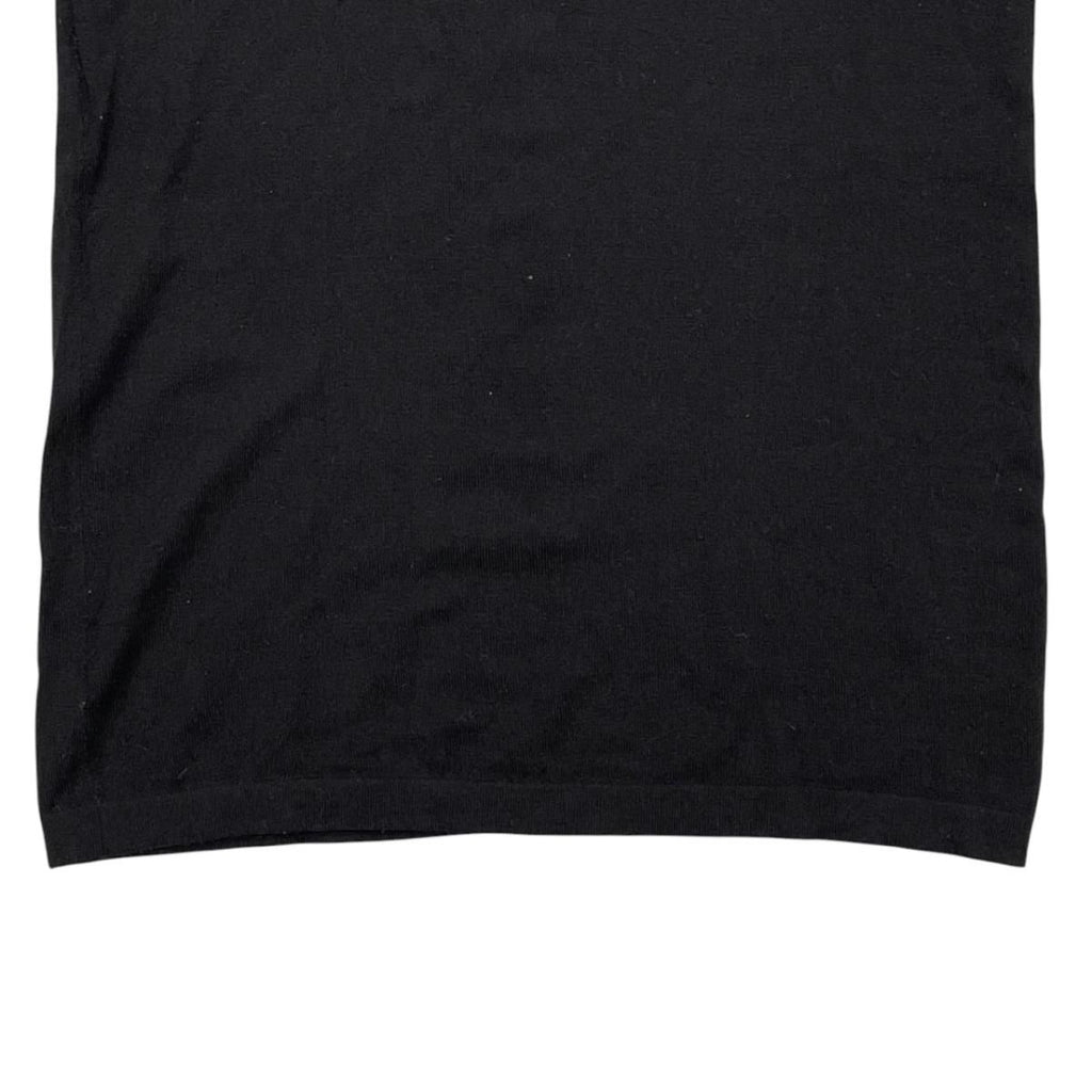 Chanel Sweater CC Logo Knit 38 Wool Cashmere Black — view 6