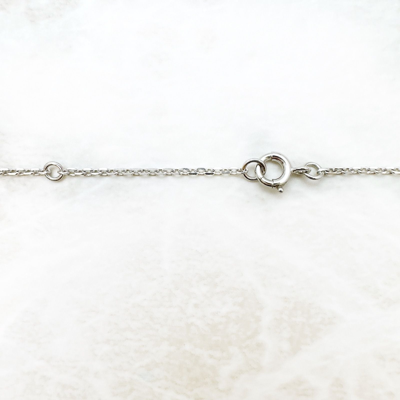 Chanel Camellia Onyx Diamond White Gold Necklace — view 7