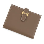 Hermes Bifold Wallet Bearn Compact Etoupe Gold Epsom