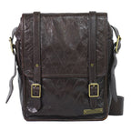 Louis Vuitton LV Cui Leather Shoulder Bag Brown Second