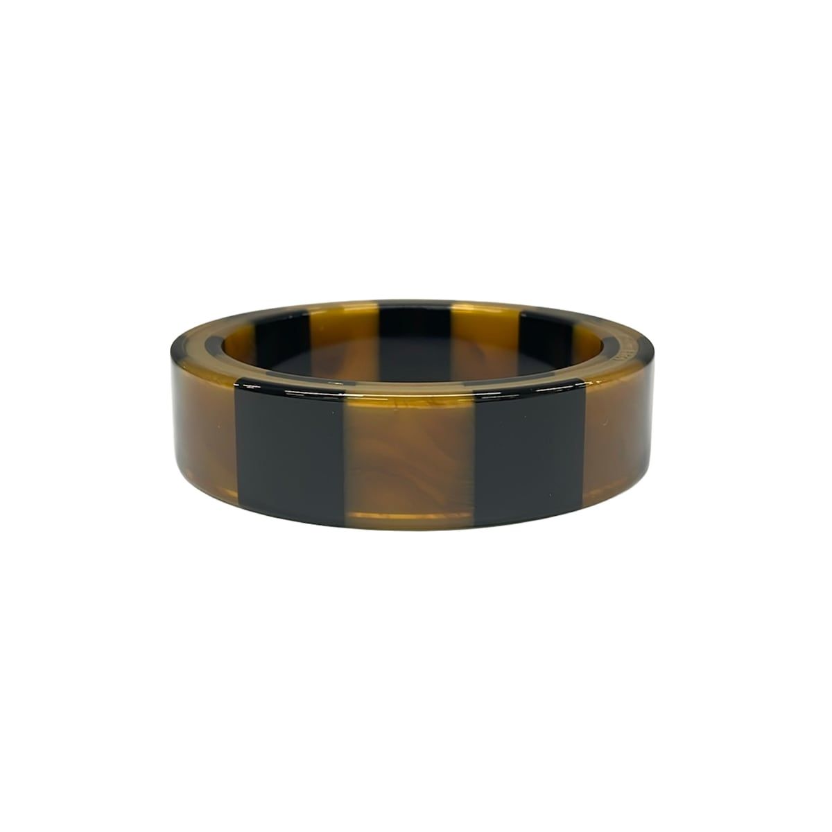 Louis Vuitton Bangle Black Light Brown Bracelet — view 2