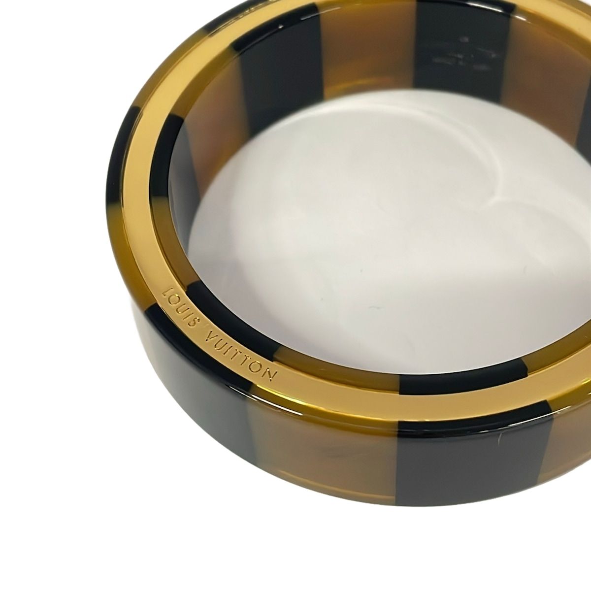 Louis Vuitton Bangle Black Light Brown Bracelet — view 4