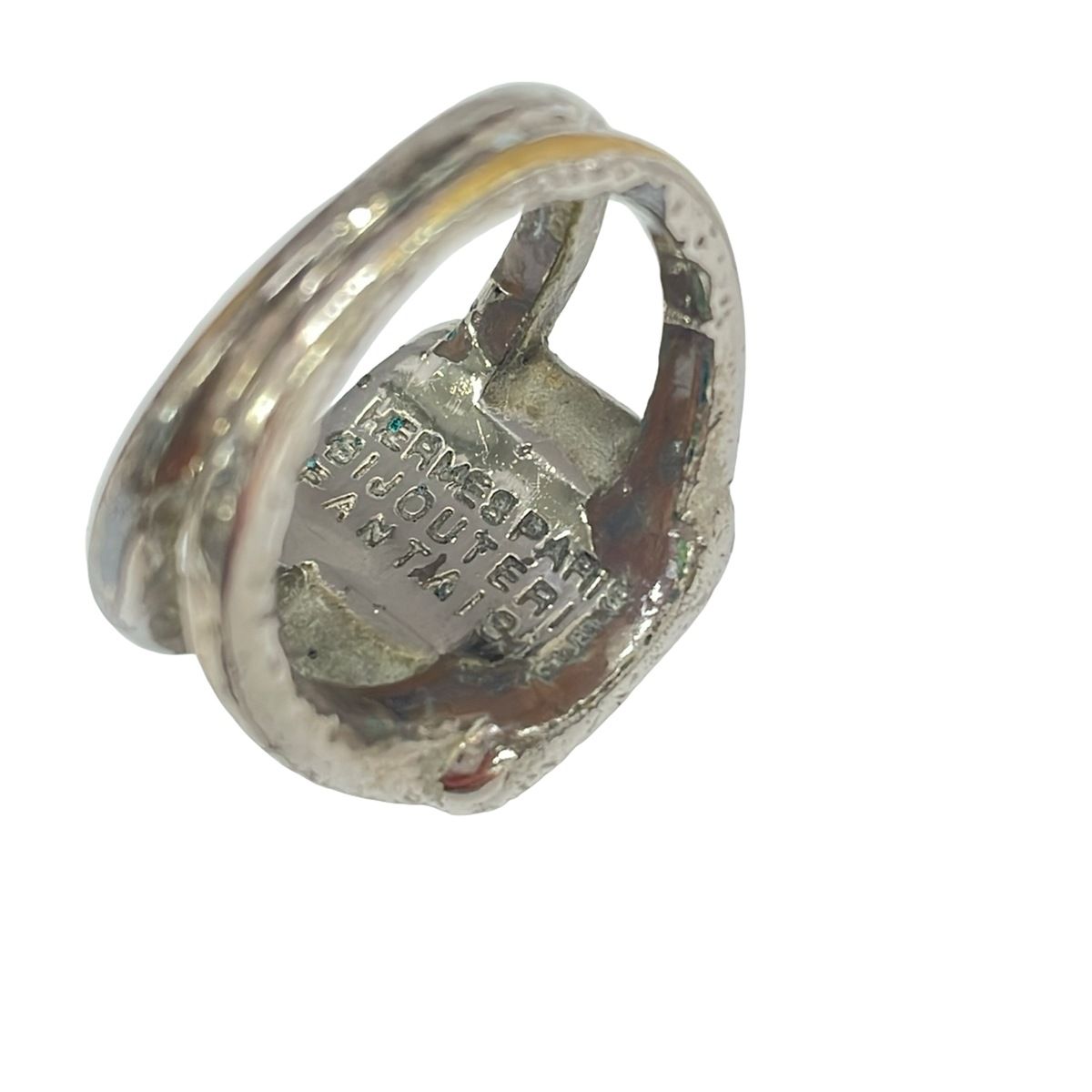 Hermes Ring Series Silver White Shell — view 6