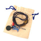 Louis Vuitton Collier Charles On The Go Blue Necklace — view 2