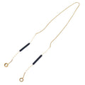 Dior Air Pods Airpods Holder Logo Faux Pearl Gold Necklace
