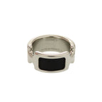 Hermes Olympe Black Silver S Ring — view 4